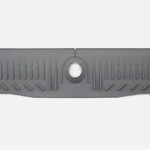 Silicone Faucet Mat for Kitchen Sink Splash Guard
Color: Gray